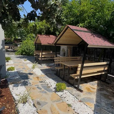 House With Garden And Barbecue Nature And Peaceful Life *